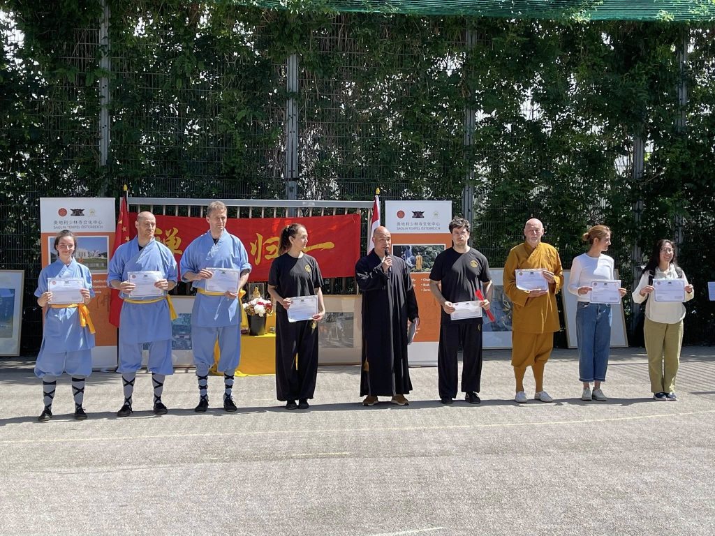 Shaolin Kulturwoche Abschluß