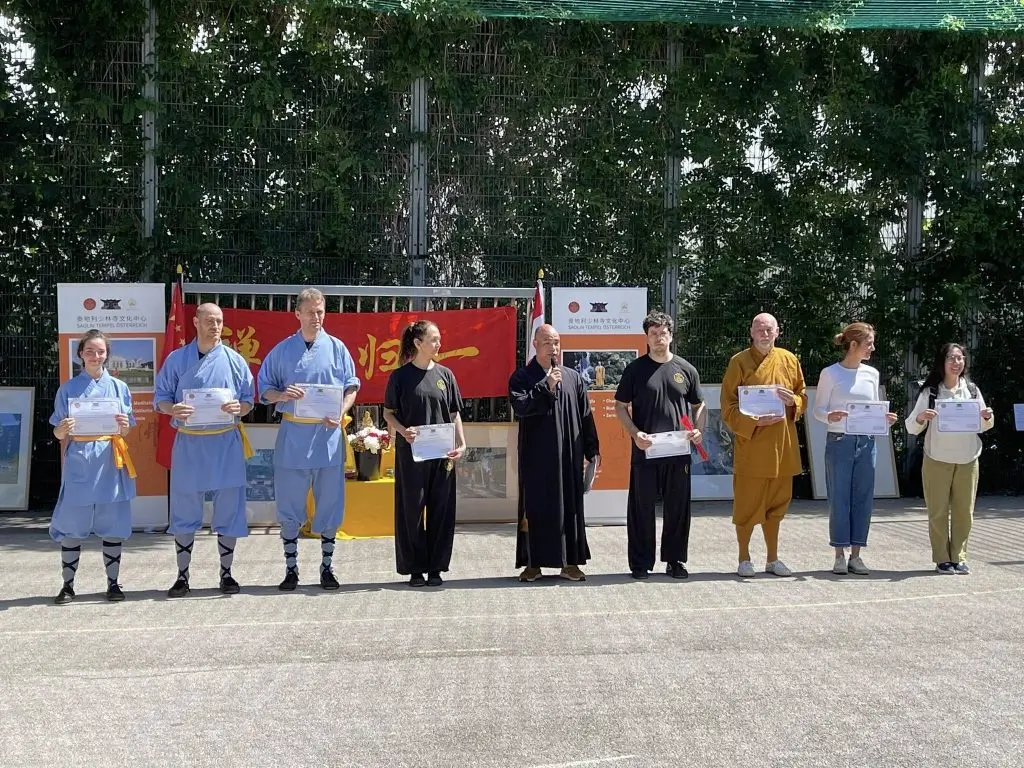 Shaolin Kulturwoche Abschluß